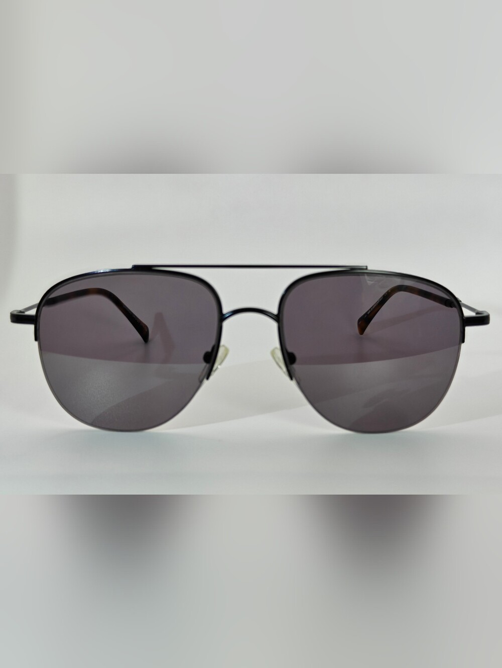 Garros Men's Classic Aviator Black Tortoise. 54-17. 145.